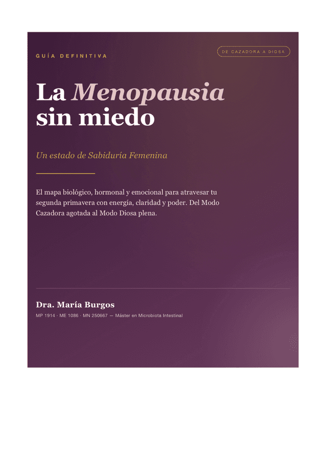 La Menopausia sin Miedo