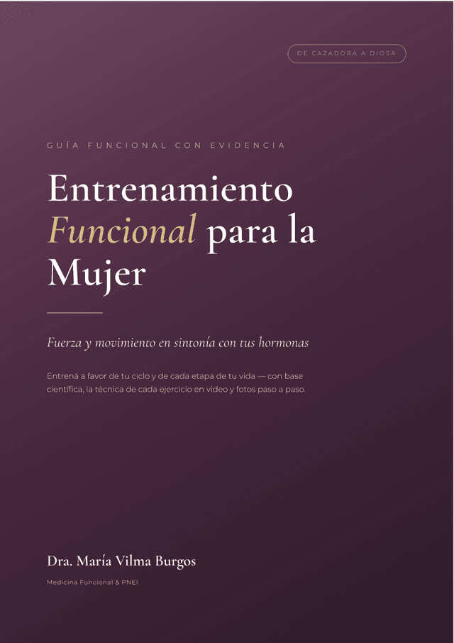 Entrenamiento Funcional para la Mujer