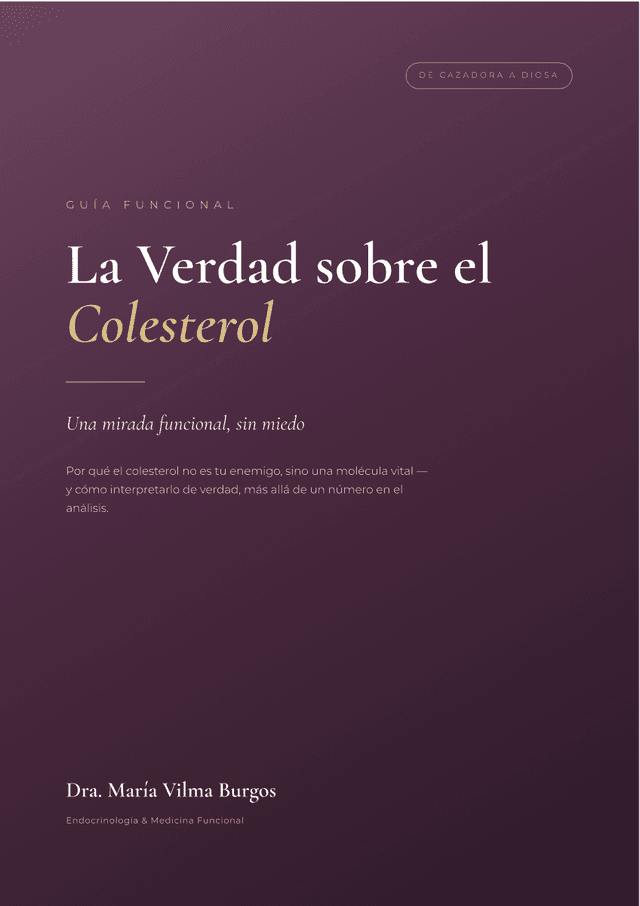 La Verdad sobre el Colesterol